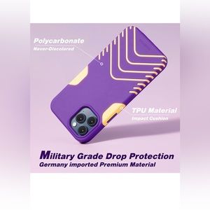 CASEKOO New Wave for iPhone 12 Pro Max Case, [12 Ft Military Drop Protection]